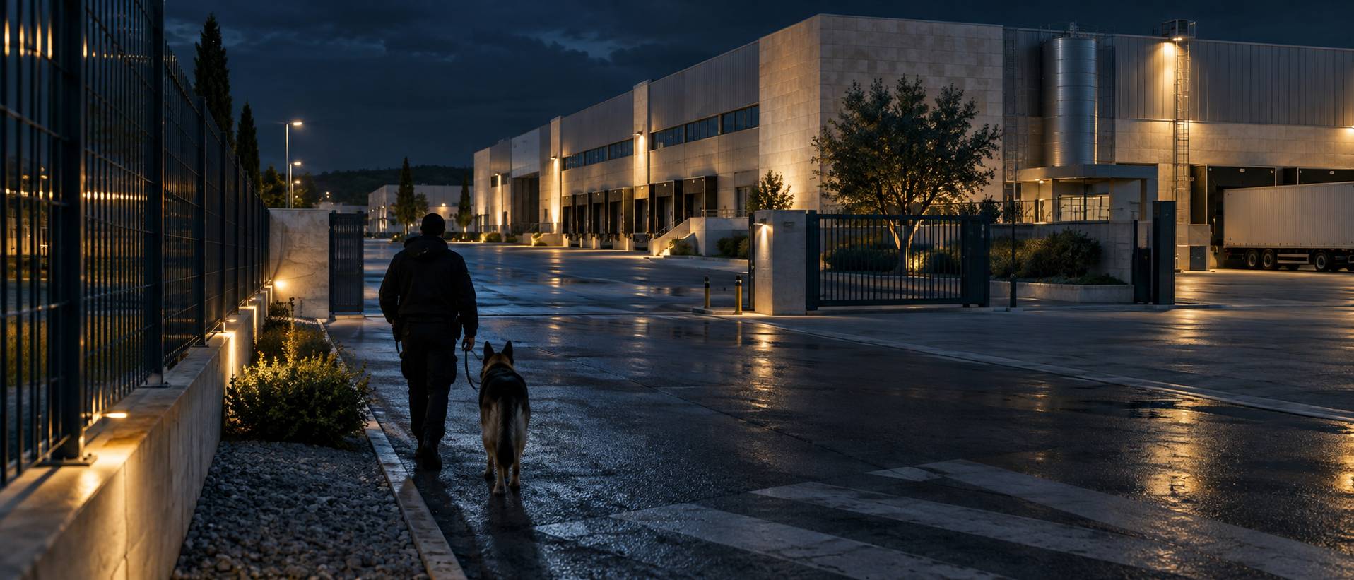 Illustration éditoriale du sujet : Agent cynophile : ce que le maître-chien change vraiment la nuit
