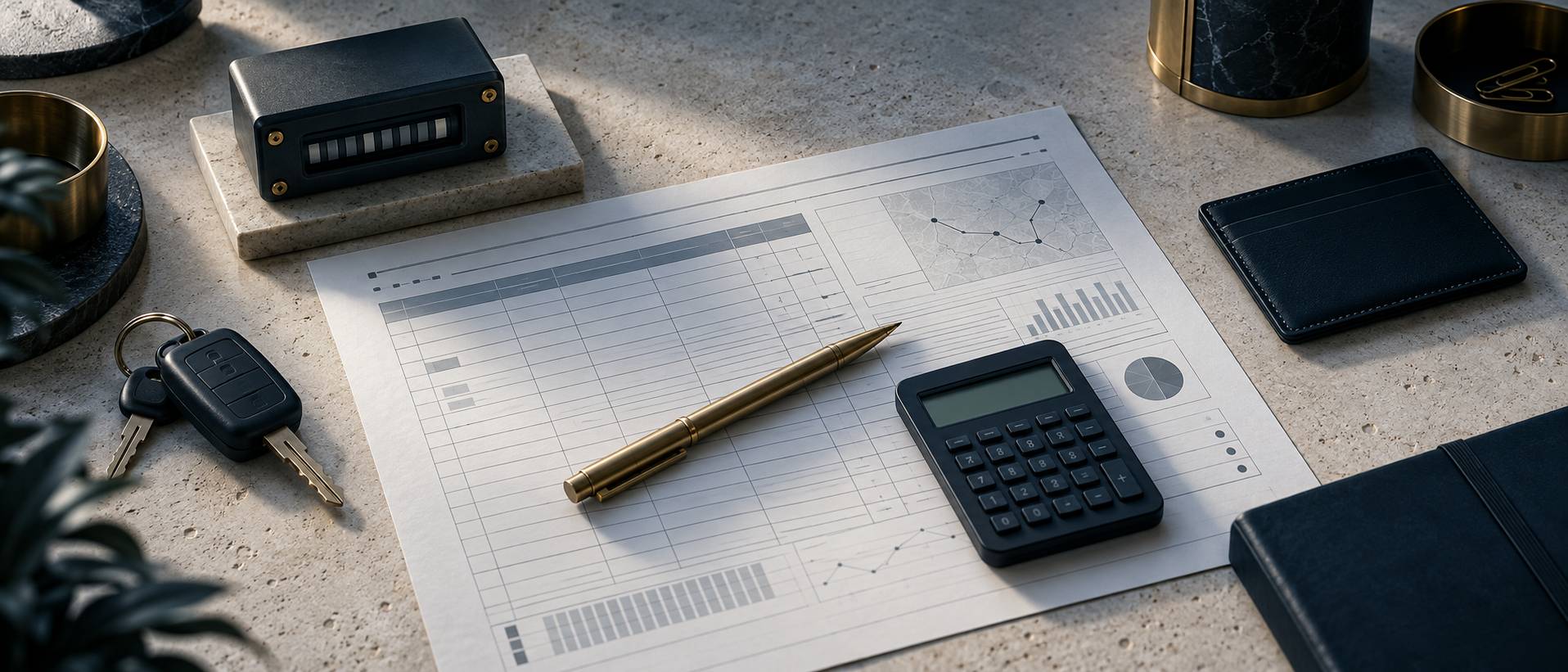 Devis de gardiennage avec calculatrice et compteur kilométrique